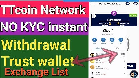 TTCoin withdraw कैसे करे | Ttcoin Withdrawal Trust Wallet | TTcoin Withdraw metamask Wallet |