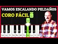 Vamos escalando peldaos piano tutorial fcil  stanislao marino  acordes de coritos cristianos