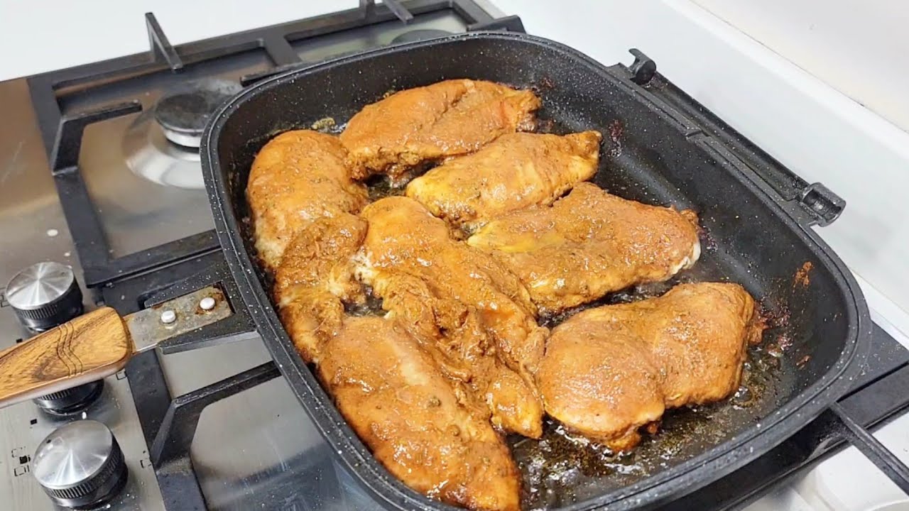 مع احترمي للجميع بس انسي البانيه المقلي  وجربي الطريقه دي بدون زيت ولا بيض ولا فيجتار🙈