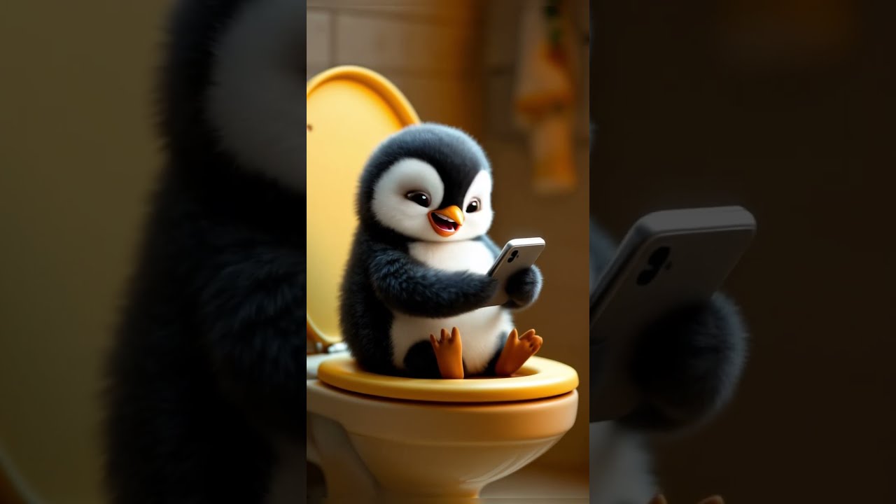 Cute Pinguine APT Music Apt Funny