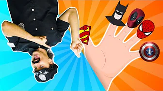 Finger Family Police and Superheroes | Kids Songs and Nursery Rhymes | BalaLand