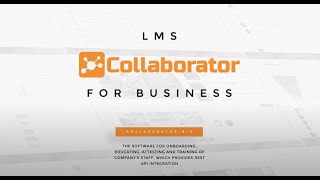 Meet LMS Collaborator!