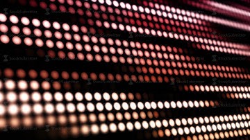 Glowing geometric background. Animation of moving colorful dots. Dotted abstract moving block