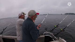 THE BIG STRIPER ARE BITING AT LAKE MURRAY!!