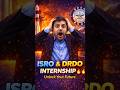 ISRO &amp; DRDO Internship 🔥 | By Harsh Sir #harshsir #jee2026 #harshsirclips #funnyjee #jeeaspirants
