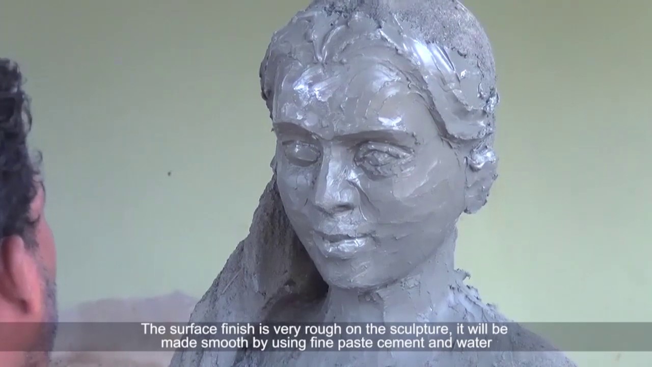 Contemporary Cement Sculpting Camp, Karnataka Mermaids Sculpture