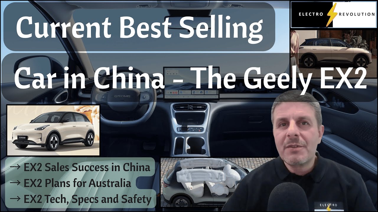 Самый продаваемый автомобиль в Китае: Geely EX2