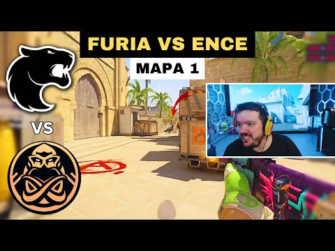 PARTIDA EMOCIONANTE!🔥FURIA VS ENCE - PGL Major Copenhagen 2024 (Mapa 1)