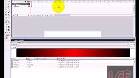 Como crear un menú Flash con slider