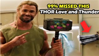 Did you know that in THOR Love and Thunder...