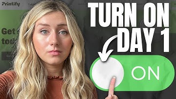 Printify Settings for Beginner’s: Step-by-Step Guide🚀