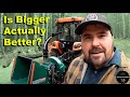 Woodland mills tf810 pro pto wood chipper first look