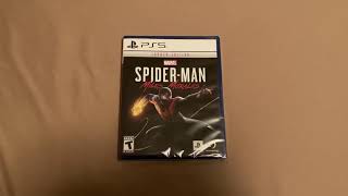 Spiderman: Miles Morales PS5 Unboxing