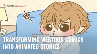 Transforming Webtoon Comics into Animated Stories with Cartoon Animator