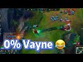 Vayne montage  lol funny momonts  one for all 0 vayne