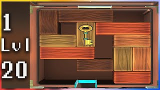 Unblock Puzzle Slide Blocks - Gameplay Walkthrough - Stage 1-20 screenshot 1