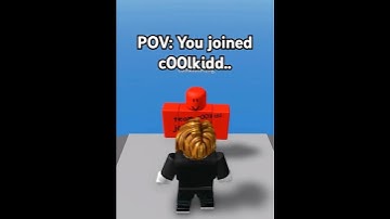 POV: You JOINED c00lkidd.. #c00lkidd #roblox #memes #funny #robloxedit #edit #robloxhacker #viral