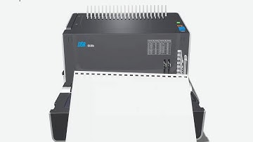 DSB CB-200E Comb Binder with Electric Punch