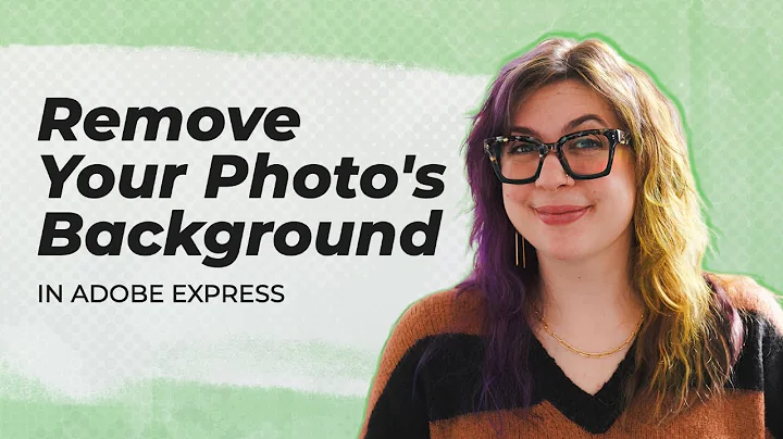 Remove Your Photo's Background with Adobe Express