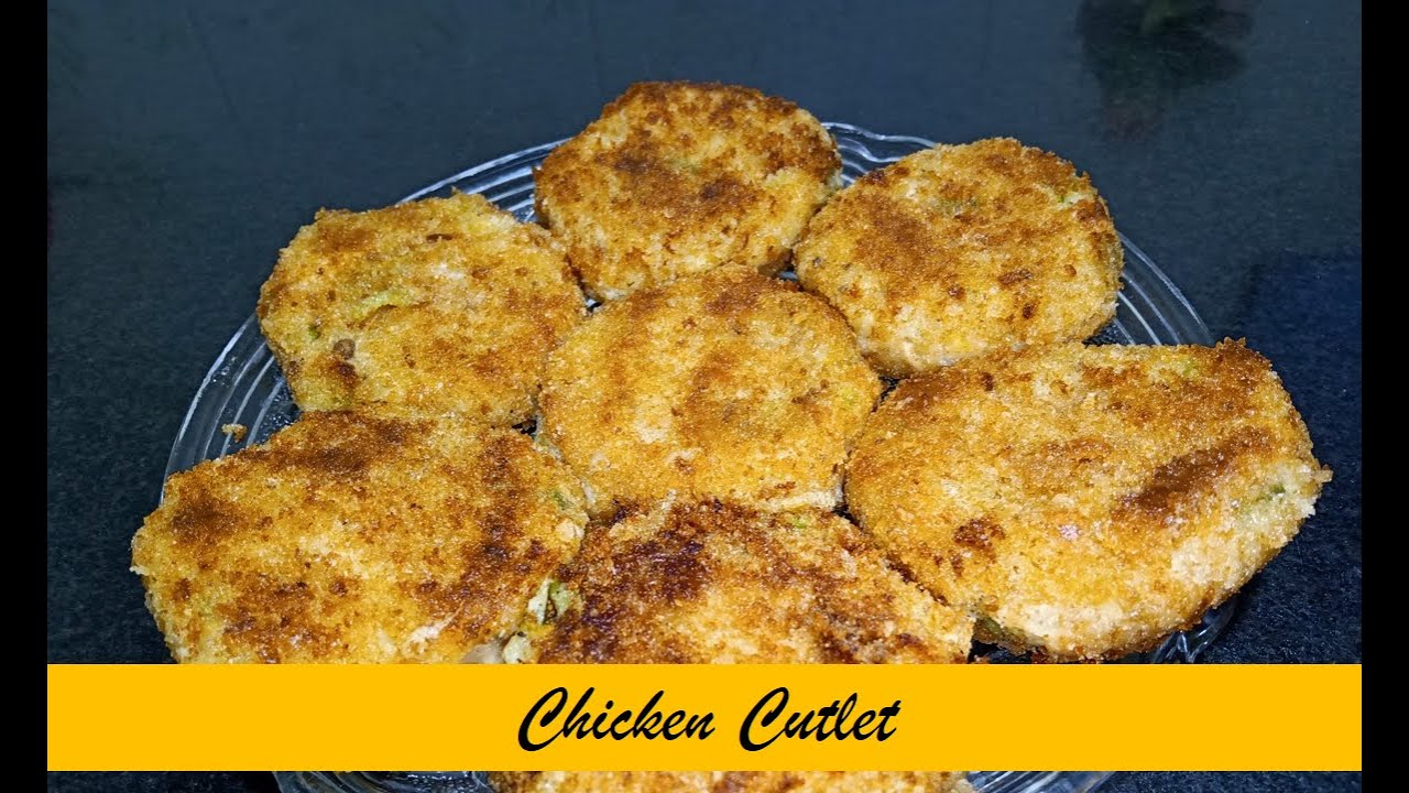 Tasty Chicken Cutlet Recipe चिकन कटलेट Desi Food Indian Cuisine