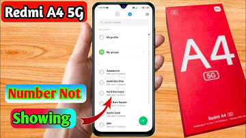 redmi a4 5g number nahi show kar raha hai, redmi a4 5g number not showing