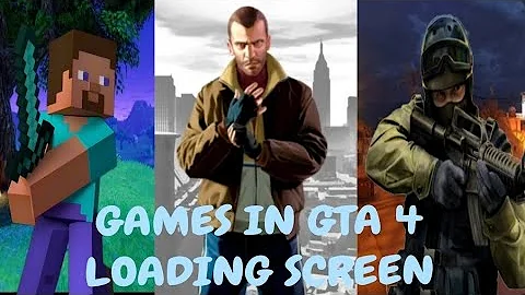GAMES IN GTA 4 LOADING SCREEN