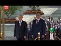 习近平为俄罗斯总统普京举行欢迎仪式