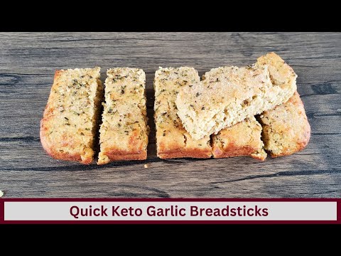 The Best and Easiest Keto Garlic Bread (Nut Free and Gluten Free)