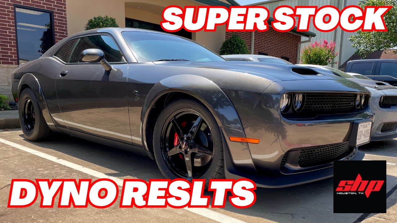 2021 Super Stock with Upper Pulley Performance on the Dyno at Serious HP.