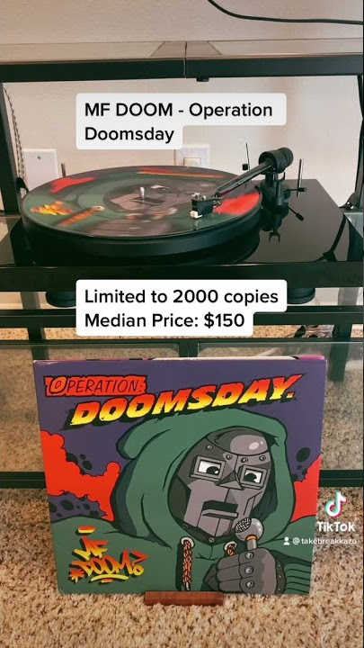 Top 10 Most Valuable Records in my collection. #vinyl #recordcollection #frankocean #mfdoom