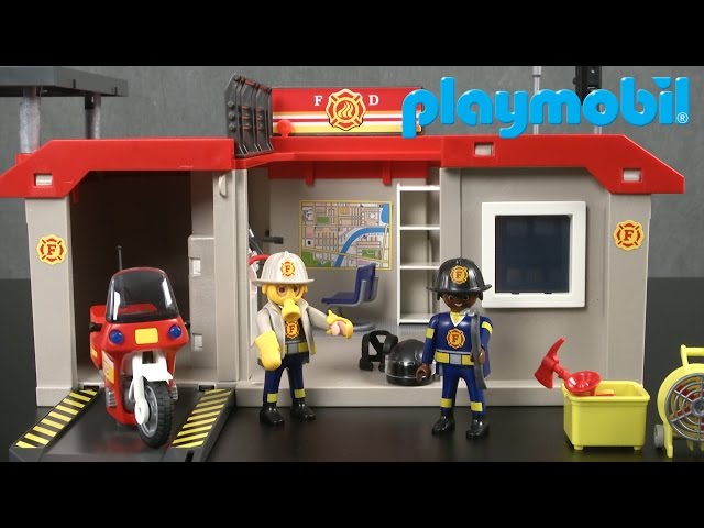 Playmobil Take Along Fire Station, Playmobil