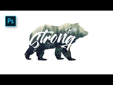 How to Create Animal Typography with Photoshop - Animal Typography Design