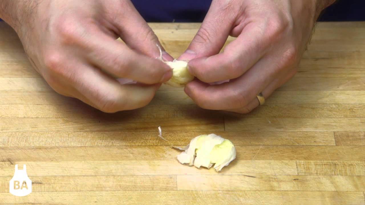 How To Peel Garlic YouTube