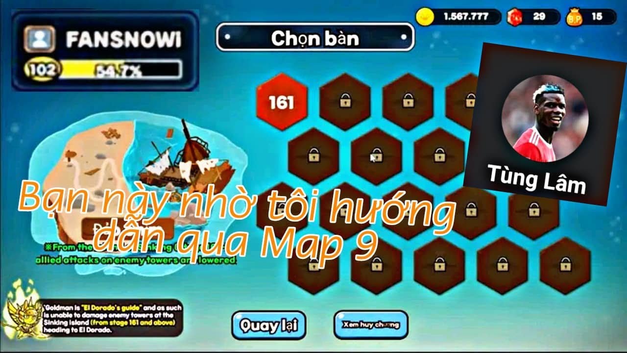 Các chỉ tiêu chuẩn để thành công vượt Map 9 trong Eldorado | Snow