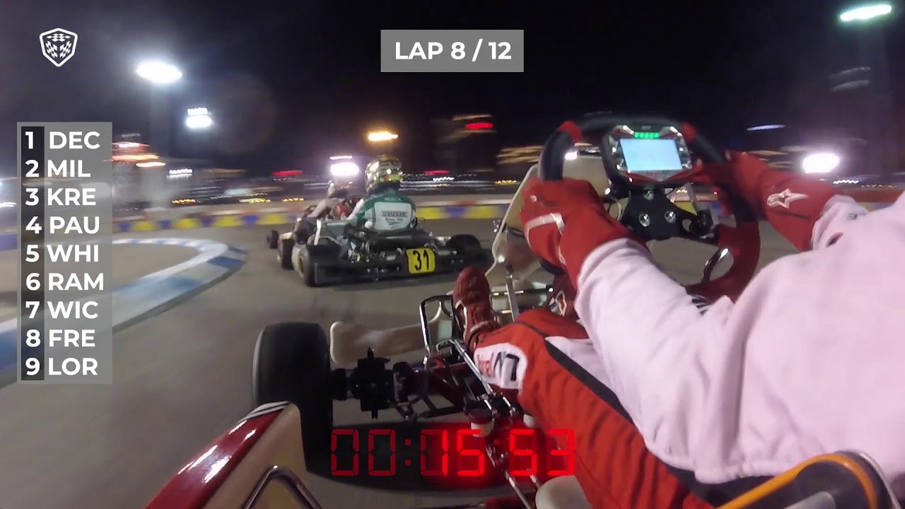 Onboard full night race Las Vegas