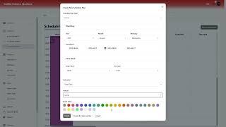 Celebrity How to Use the Colibri Schedule Planner - Tutorial Profile