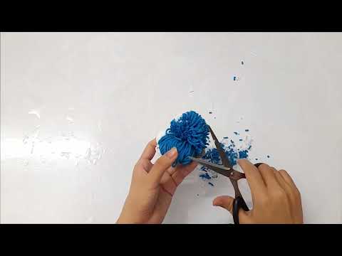 Hướng Dẫn Làm Móc Treo Chìa Khóa Hình Con Cá Từ Cuộn Len Part 6