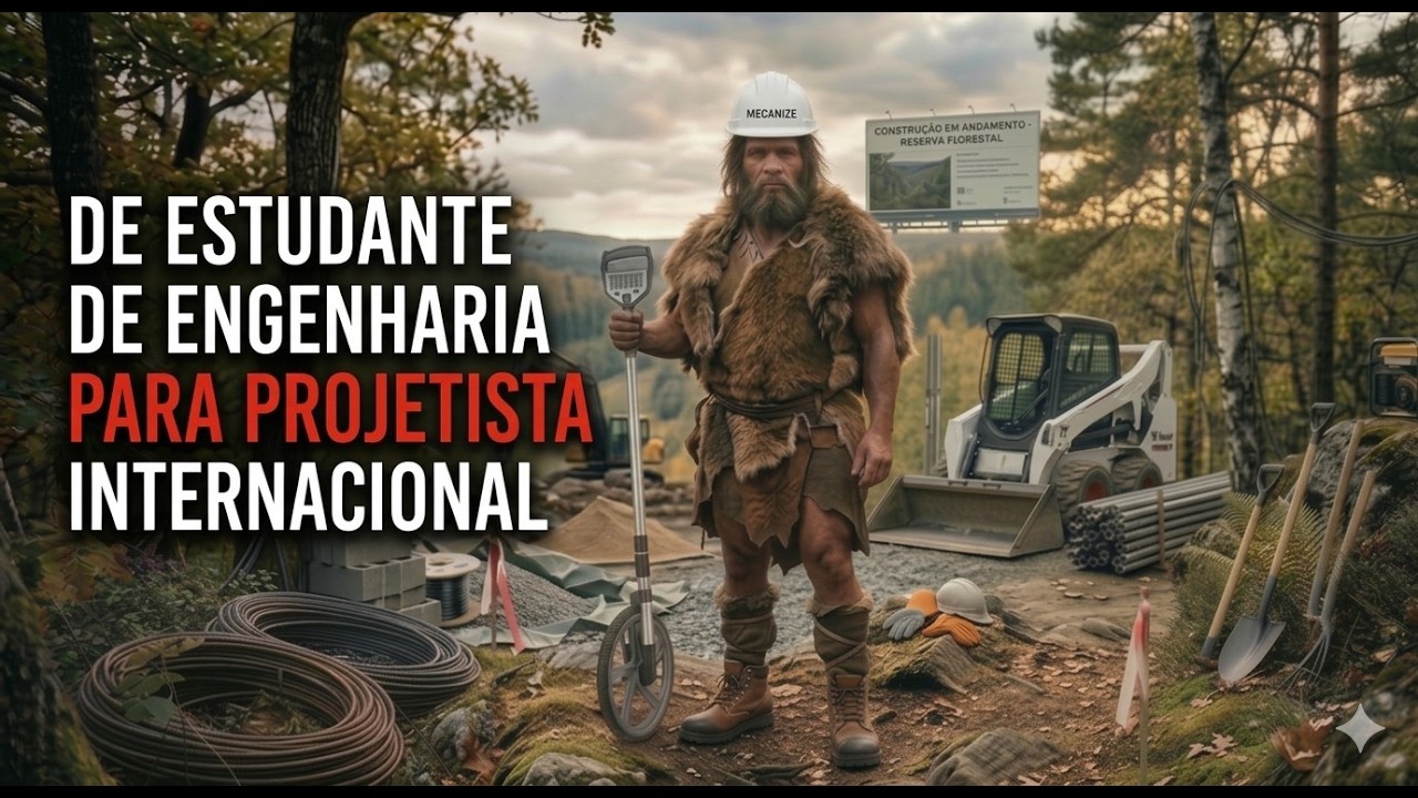 De estudante de engenharia para projetista internacional - YouTube