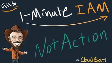 DENY Exclusions with NotAction at AWS - 1-minute IAM Lesson