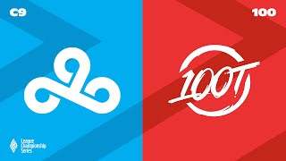 C9 vs 100 | Week 4 | LCS Summer Split | Cloud9 vs 100 Thieves (2021)