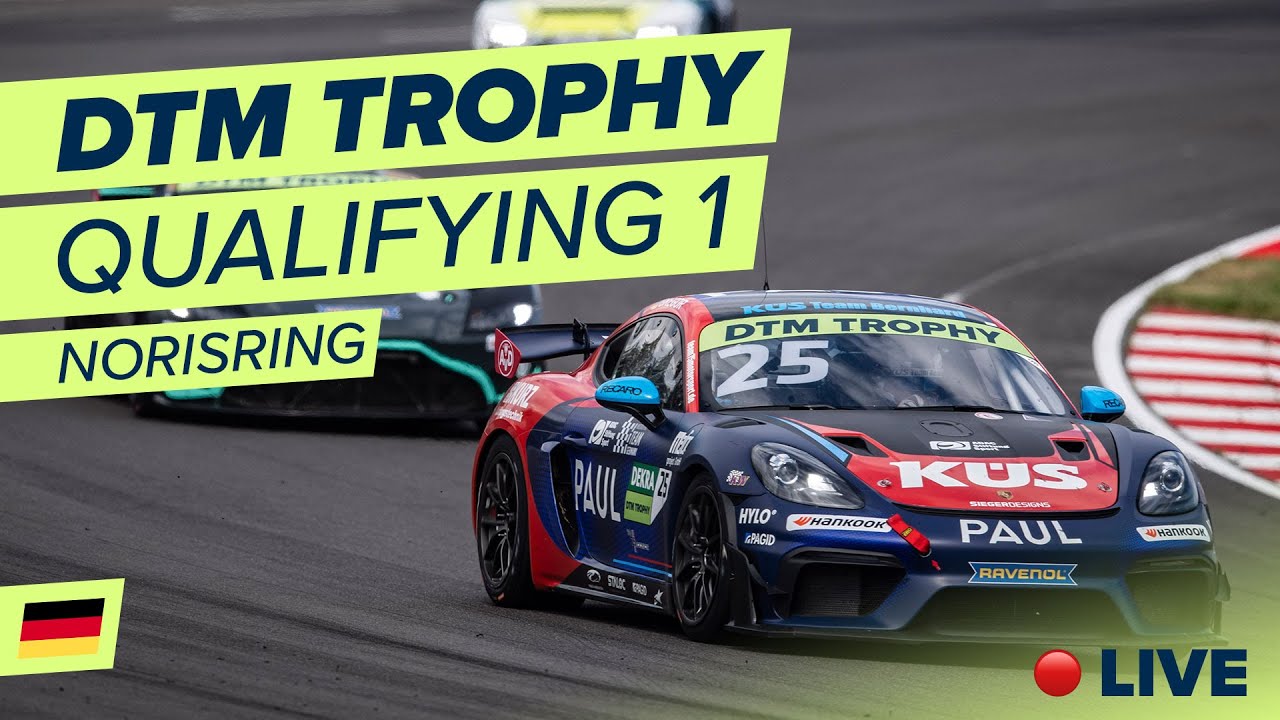 RE-LIVE 🇩🇪 Qualifying 1 Norisring DTM Trophy 2022