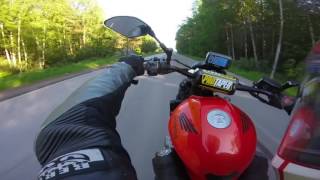 Honda Hornet - wheelies - cb 600 f