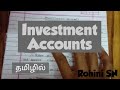Investment Accounts in  Tamil