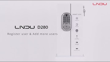 LNDU D280 Register user & Add more users