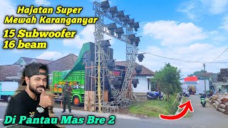 Sangar & Mewah,, Pakai Lighting Sebanyak Ini Untuk Hajatan Di Kampung Sendiri