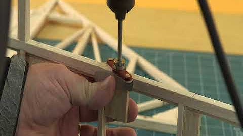 Installing Giant Scale Hinges