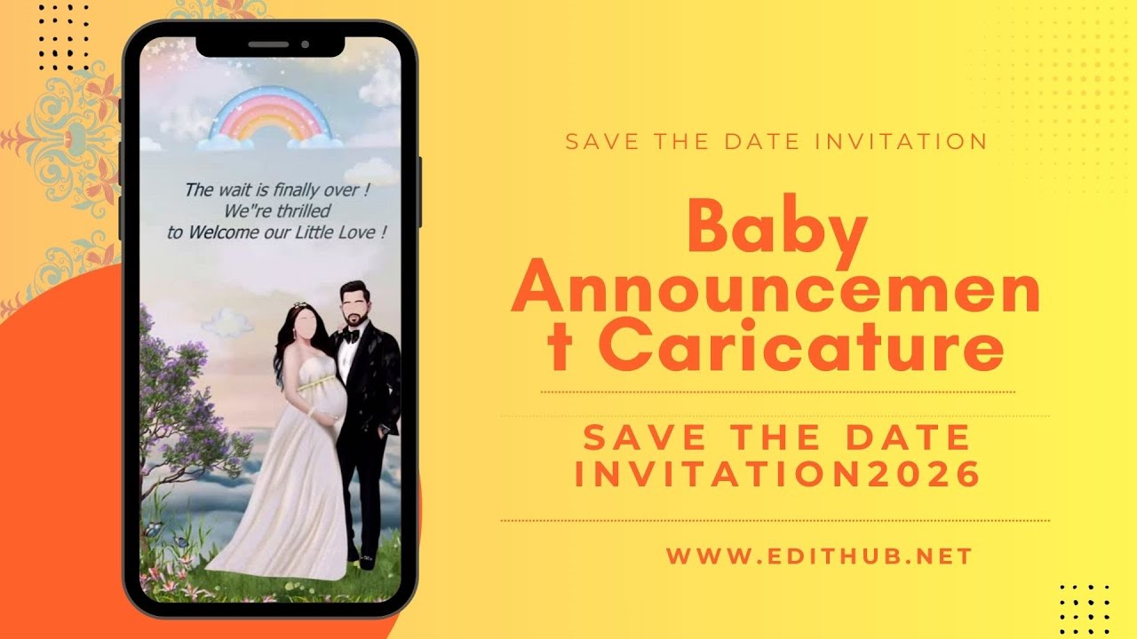 edius save the date project free download 2026 | Baby Anncmnt (Carry) | The Edit Factory 2026