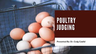 Poultry Judging