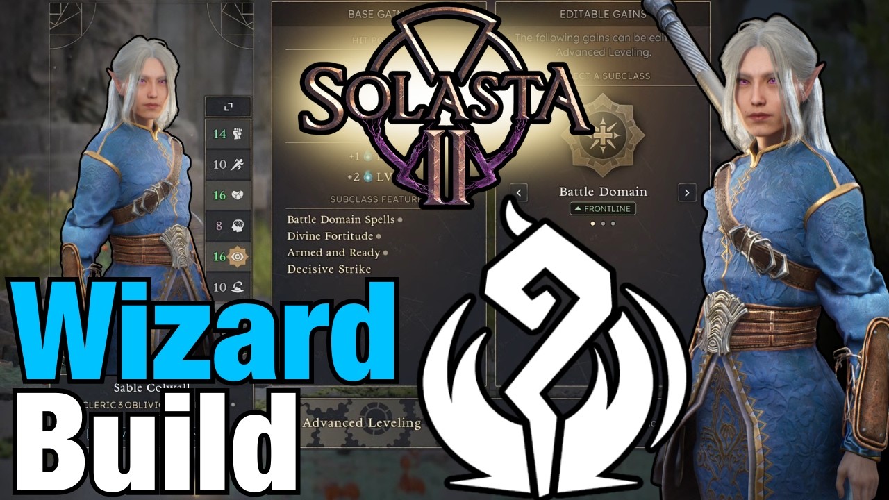 Wizard Build Guide in Solasta 2 Early Access - YouTube