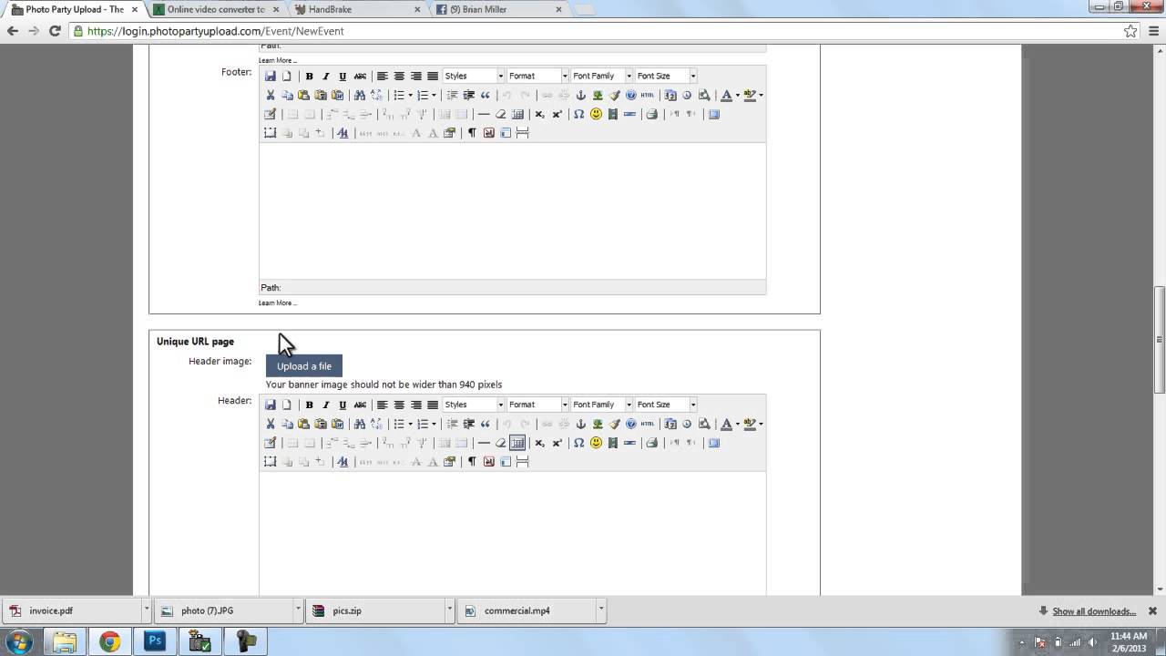 How To Upload/Transfer Videos With Photo Party Upload YouTube